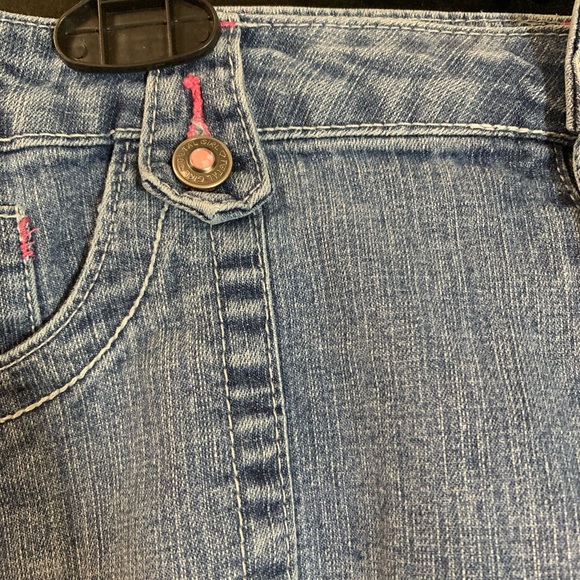 Total Girl 14.5 Plus Girls Shorts Denim - Picture 2 of 3